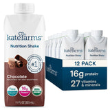 Kate Farms Nutrition Shake, Chocolate, Case/12