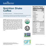 Kate Farms Nutrition Shake, Coffee, Case/12