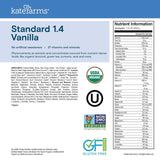 Kate Farms Standard Formula 1.4, Vanilla