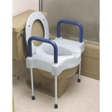 Maddak Extra Wide Tall-Ette Elevated Toilet Seat with Aluminum Legs