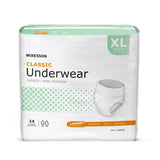 McKesson Adult Pull Up Underwear, Classic