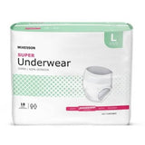 McKesson Adult Pull Up Underwear, Super