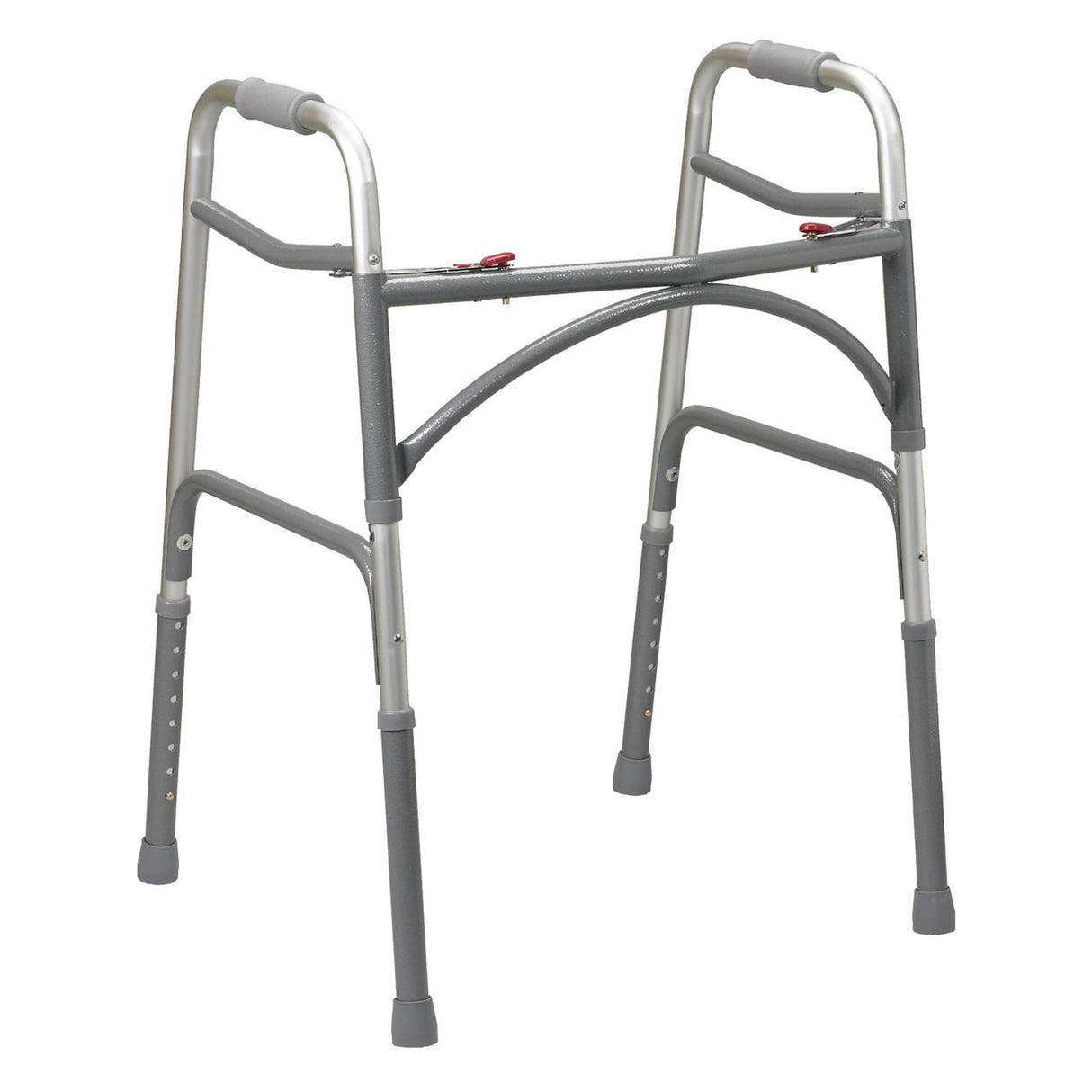 McKesson Bariatric Folding Walker, Silver