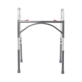 McKesson Bariatric Folding Walker, Silver