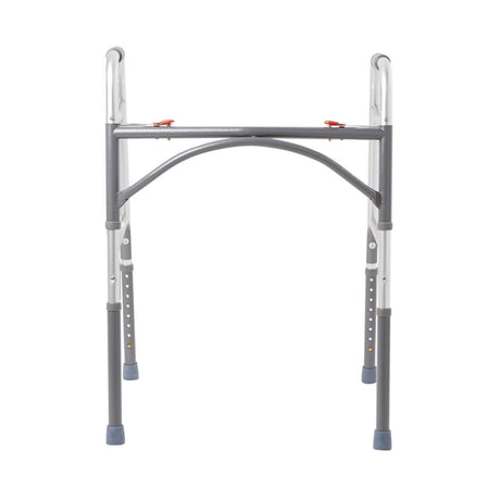 McKesson Bariatric Folding Walker, Silver