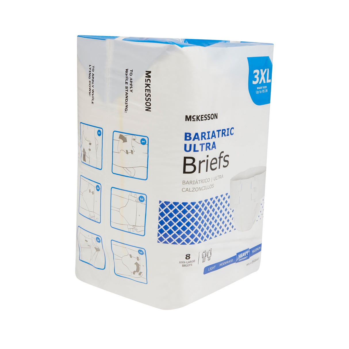 McKesson Bariatric Ultra Briefs, 3XL