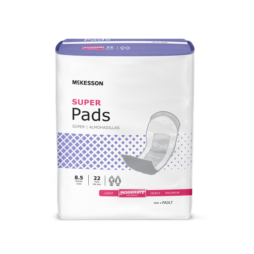 McKesson Bladder Control Pads, Regular