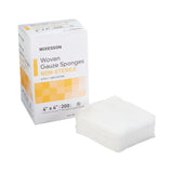 McKesson Gauze Sponge, 8-Ply, 4x4 Inch Square, Non-Sterile