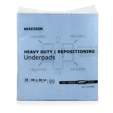 McKesson Heavy-Duty Repositioning Underpads