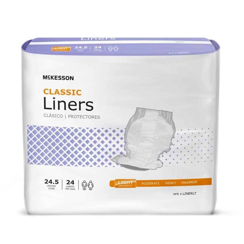 McKesson Incontinence Liners, Light