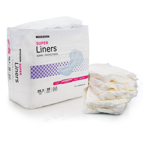 McKesson Incontinence Liners, Regular