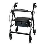 McKesson Lightweight 4 Wheel Rollator Walker