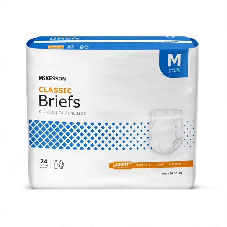 McKesson Adult Briefs, Lite