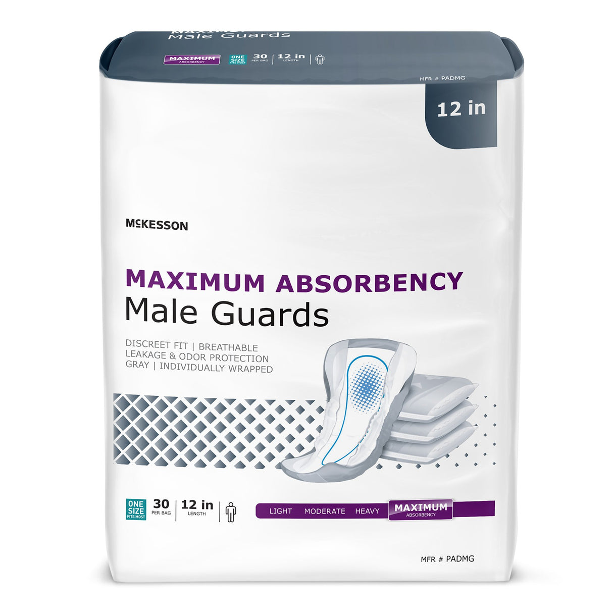 McKesson Male Guards, Maximum Absorbency