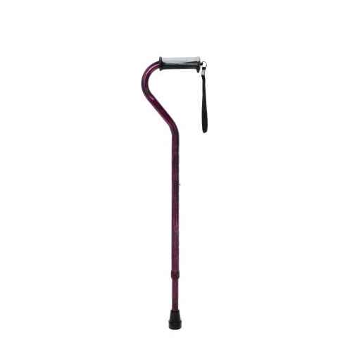 McKesson Offset Cane, Aluminum, 30 to 39 Inch Height