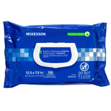 McKesson StayDry Disposable Washcloths w/ Aloe, Scented, 100 Count