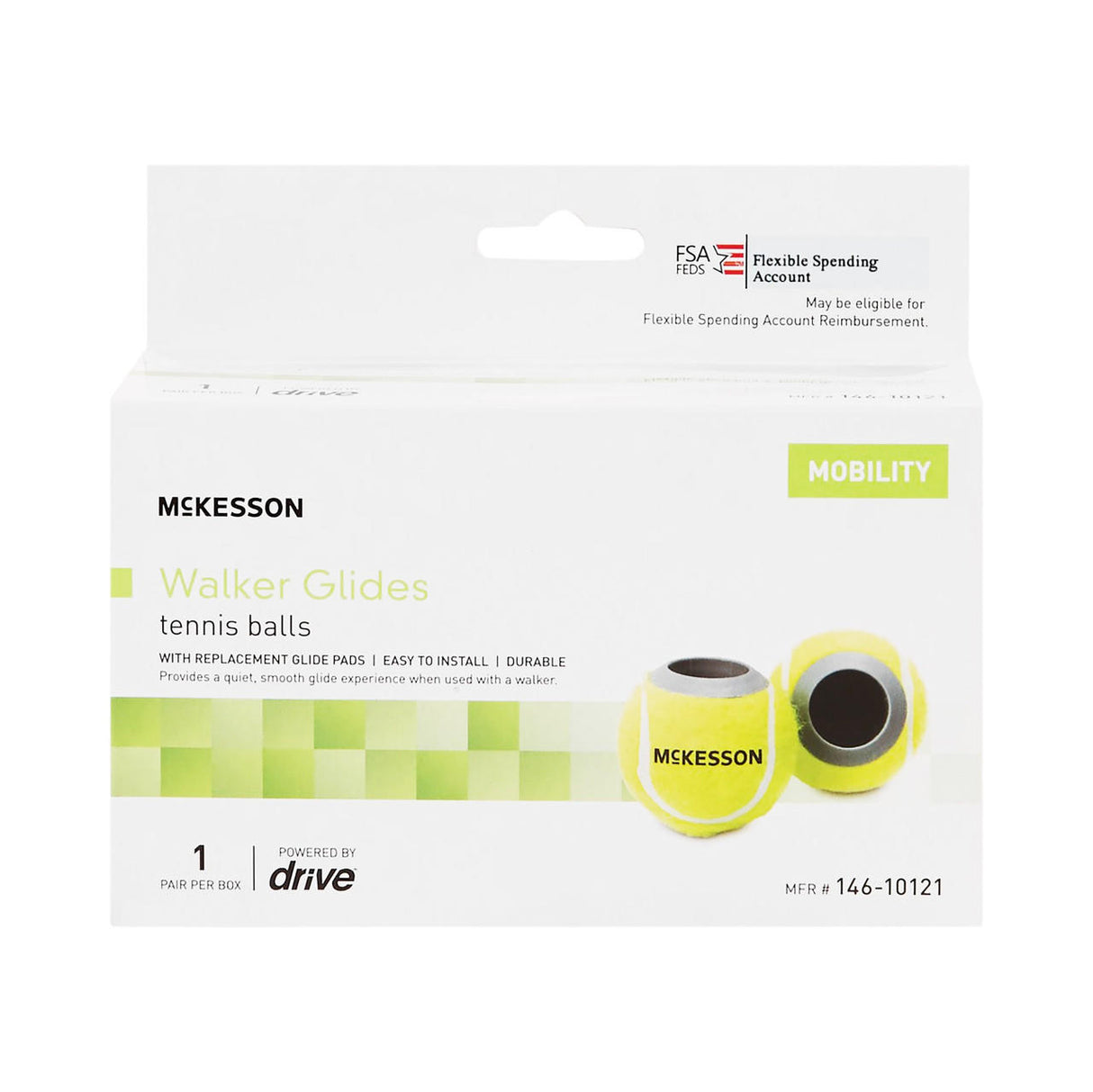 McKesson Tennis Ball Glide Pads