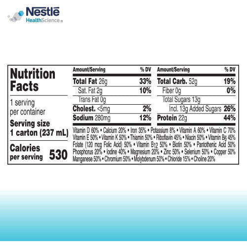 Nestle Boost Very High Calorie (VHC), Strawberry, 8 oz Carton, Case/24