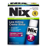 NIX Lice Killing Creme Rinse, 2 oz Bottle