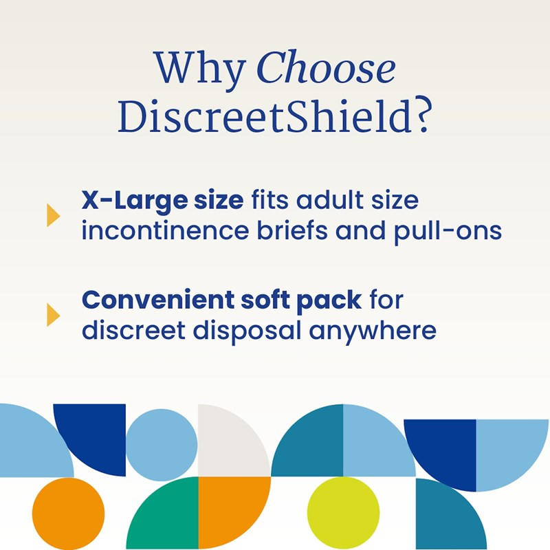 NorthShore DiscreetShield Scented Adult Diaper Disposal Bags