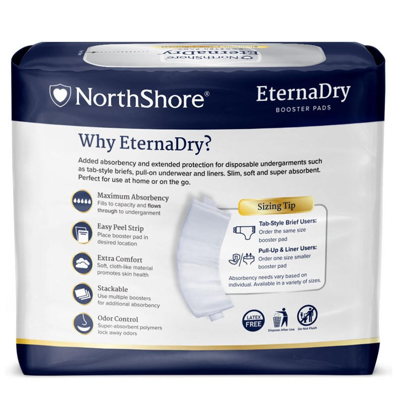 NorthShore EternaDry Booster Pads Diaper Doublers