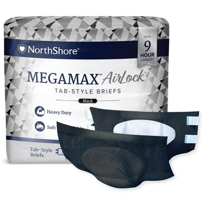 NorthShore MEGAMAX AirLock Adult Diapers