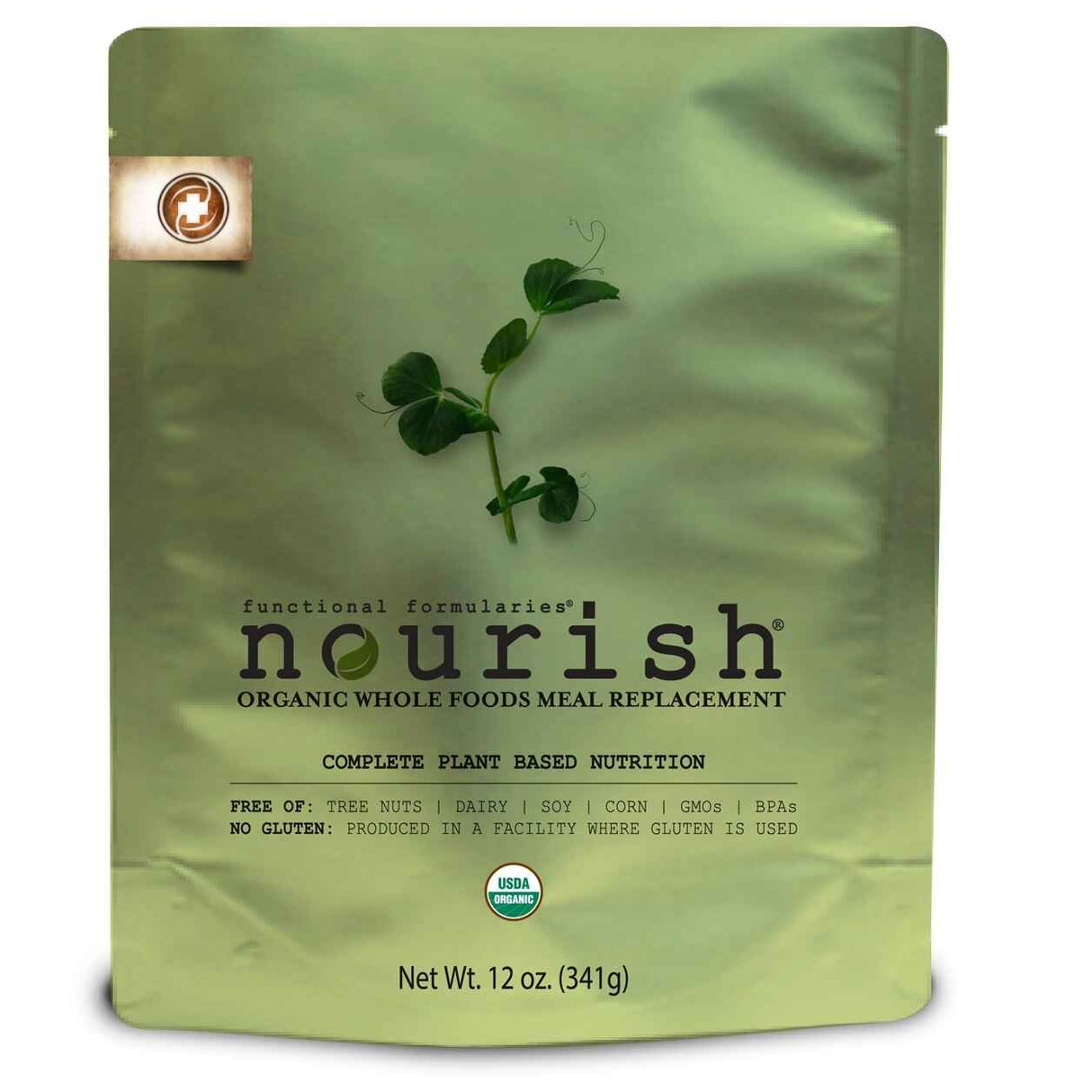 Nourish Pediatric Organic Oral Supplement, Vegetable & Rice Flavor