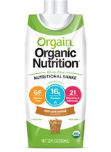 Orgain Organic Nutritional Shake, 11 oz Carton