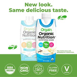 Orgain Organic Vegan Plant Based Nutritional Shake, Vanilla, CS/12