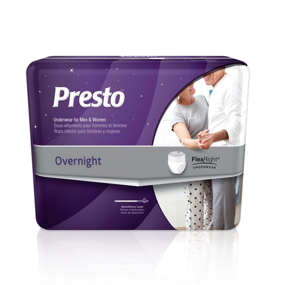 Presto FlexRight Underwear, Overnight