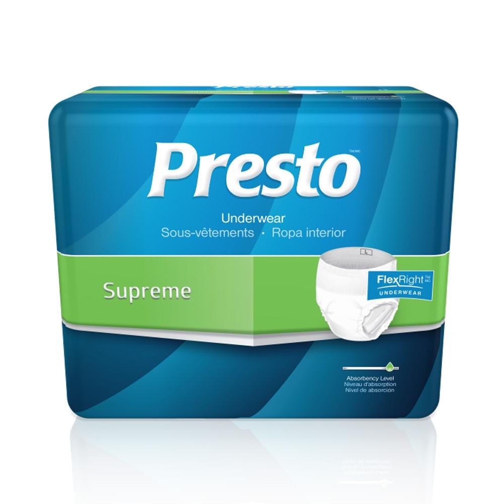 Presto FlexRight Underwear, Supreme