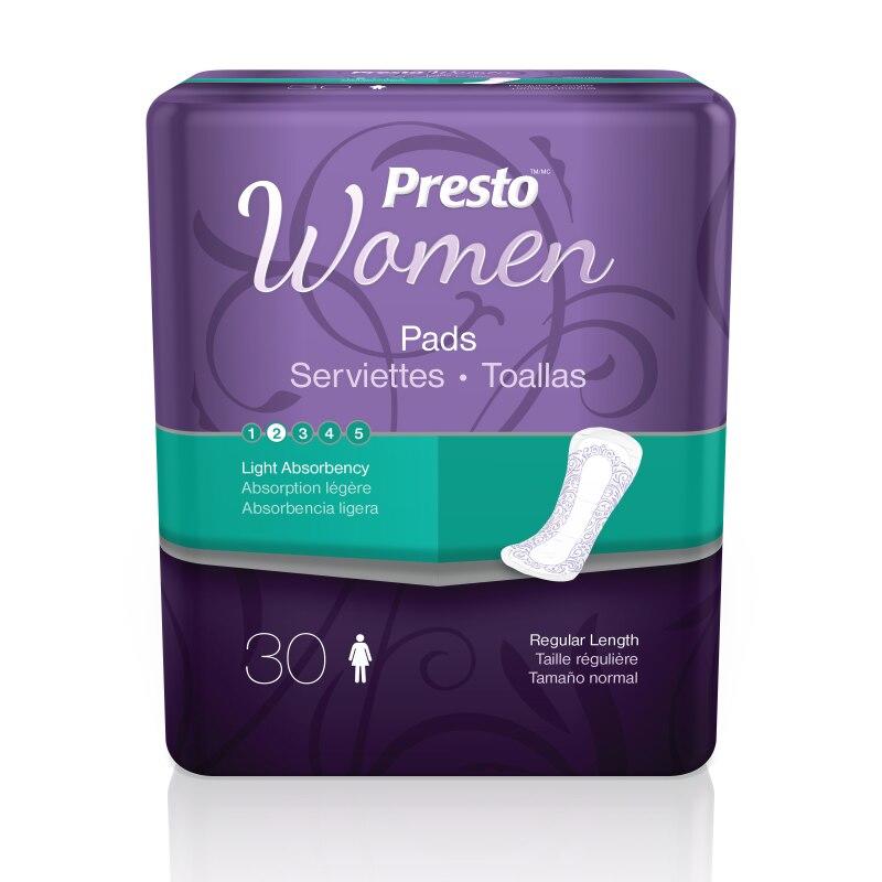 Presto Pads for Women, Light