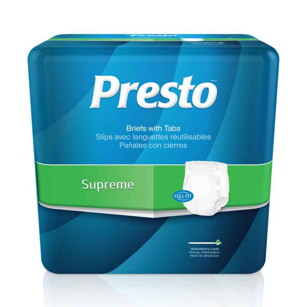 Presto Supreme Heavy Absorbency Adult Brief