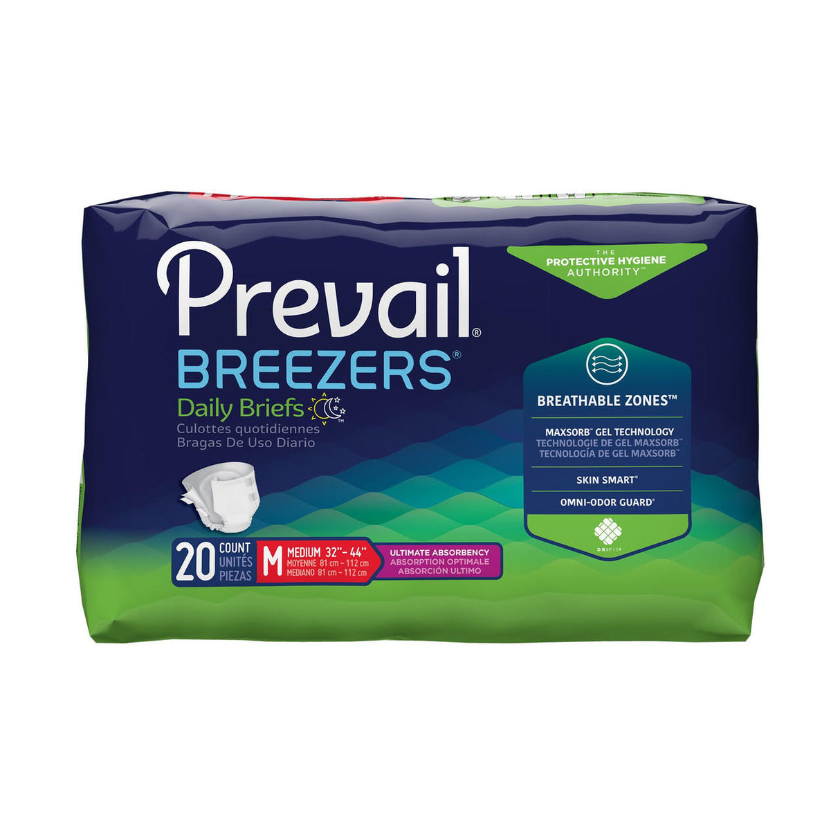 Prevail Breezers Adult Diapers Briefs