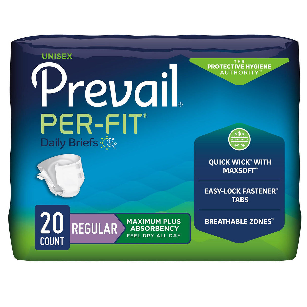 Prevail Per-Fit Adult Brief