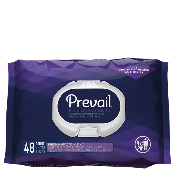 Prevail Premium Quilted Adult Washcloths