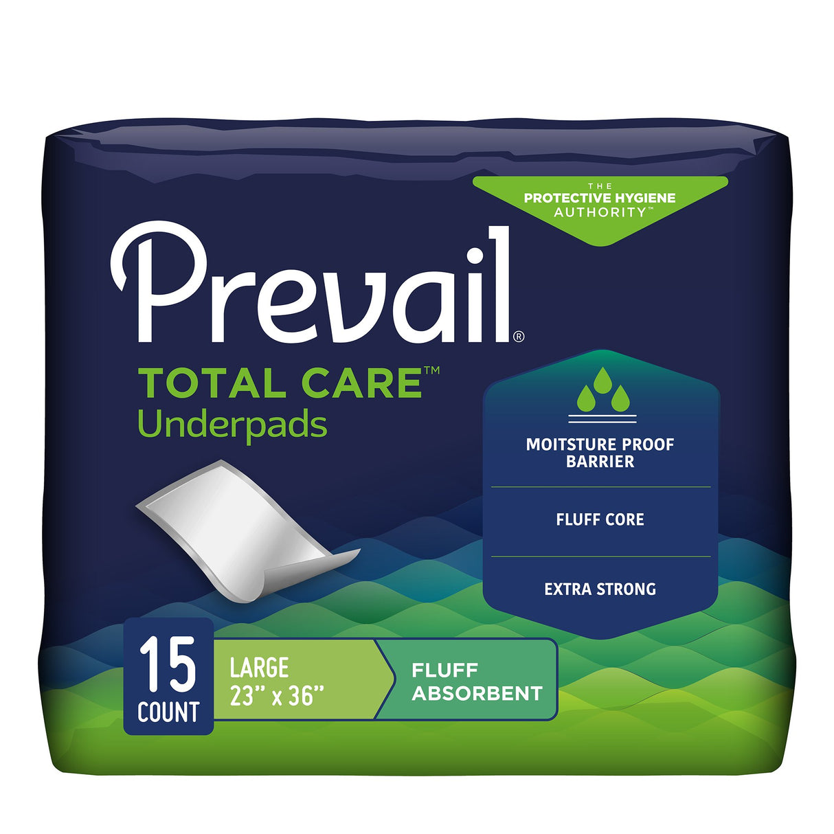 Prevail Total Care Disposable Underpads