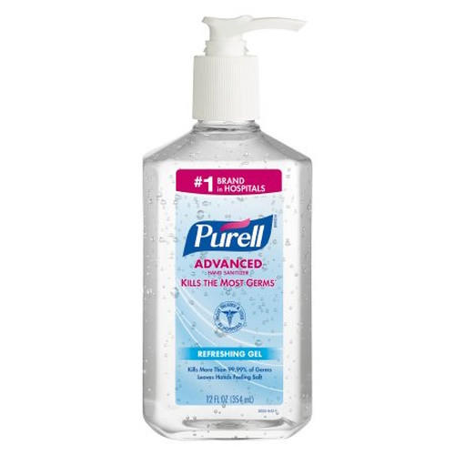 Purell Ethyl Alcohol Hand Sanitizer, 12 oz Gel