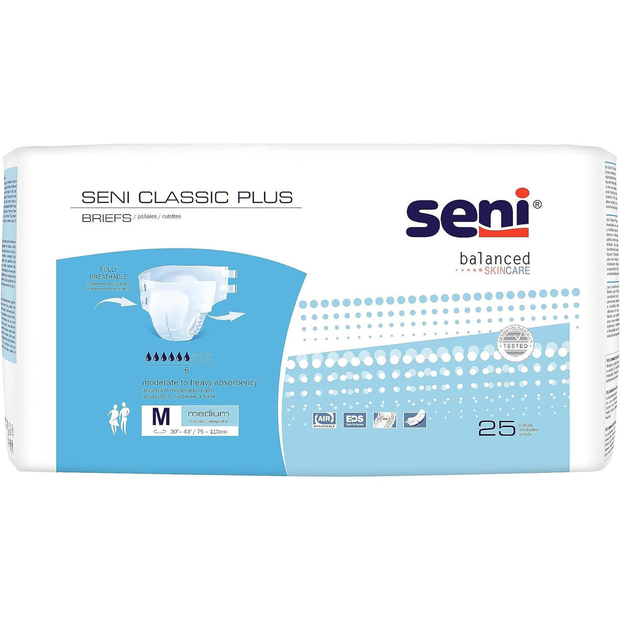 Seni Classic Plus Adult Briefs