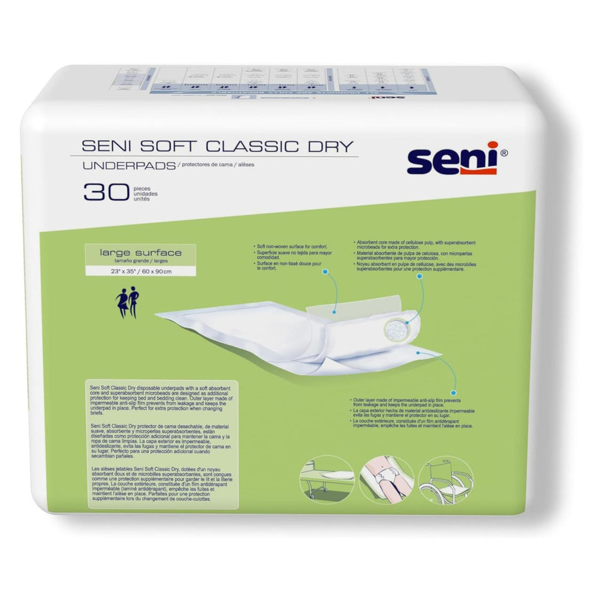 Seni Soft Classic Dry Underpads