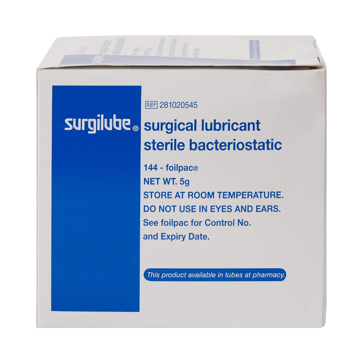 Surgilube Lubricating Jelly, 5 Gram Individual Packets