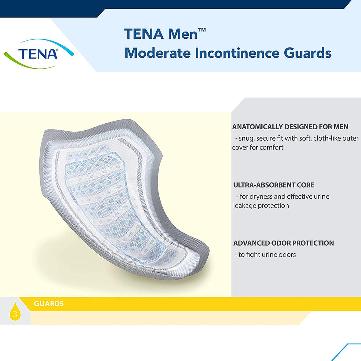 TENA for Men Guards, Maximum