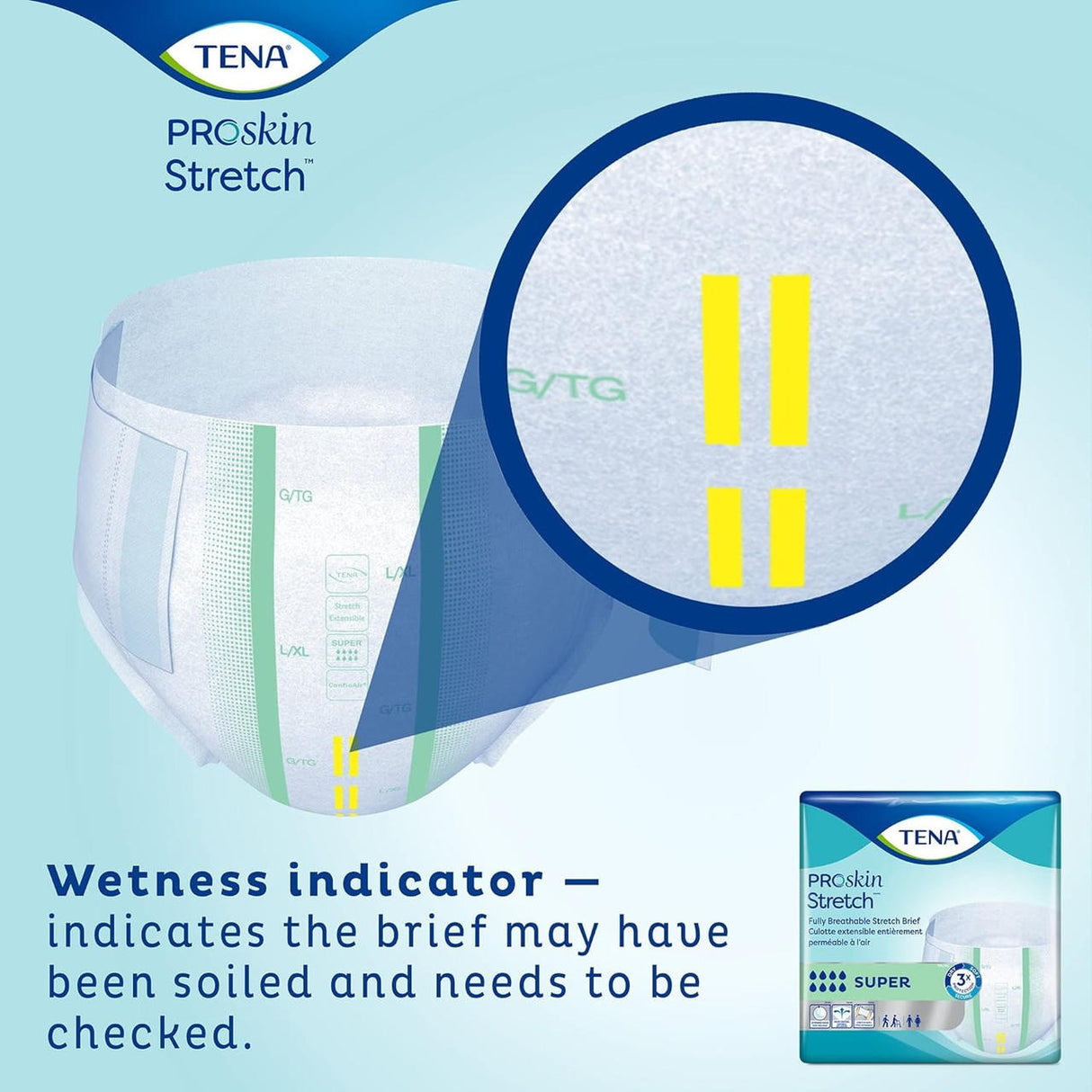 TENA ProSkin Stretch Super Briefs