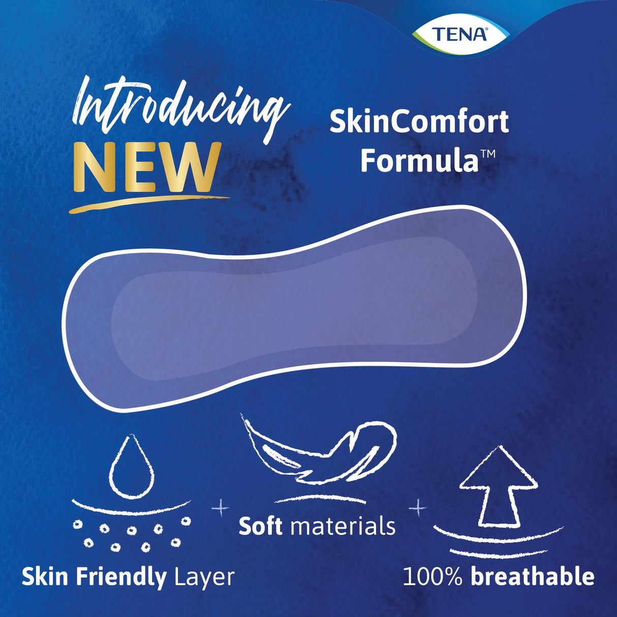 TENA Sensitive Care Extra Coverage Maximum Long Pads