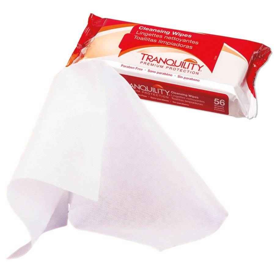 Tranquility Cleansing Wipes with Aloe