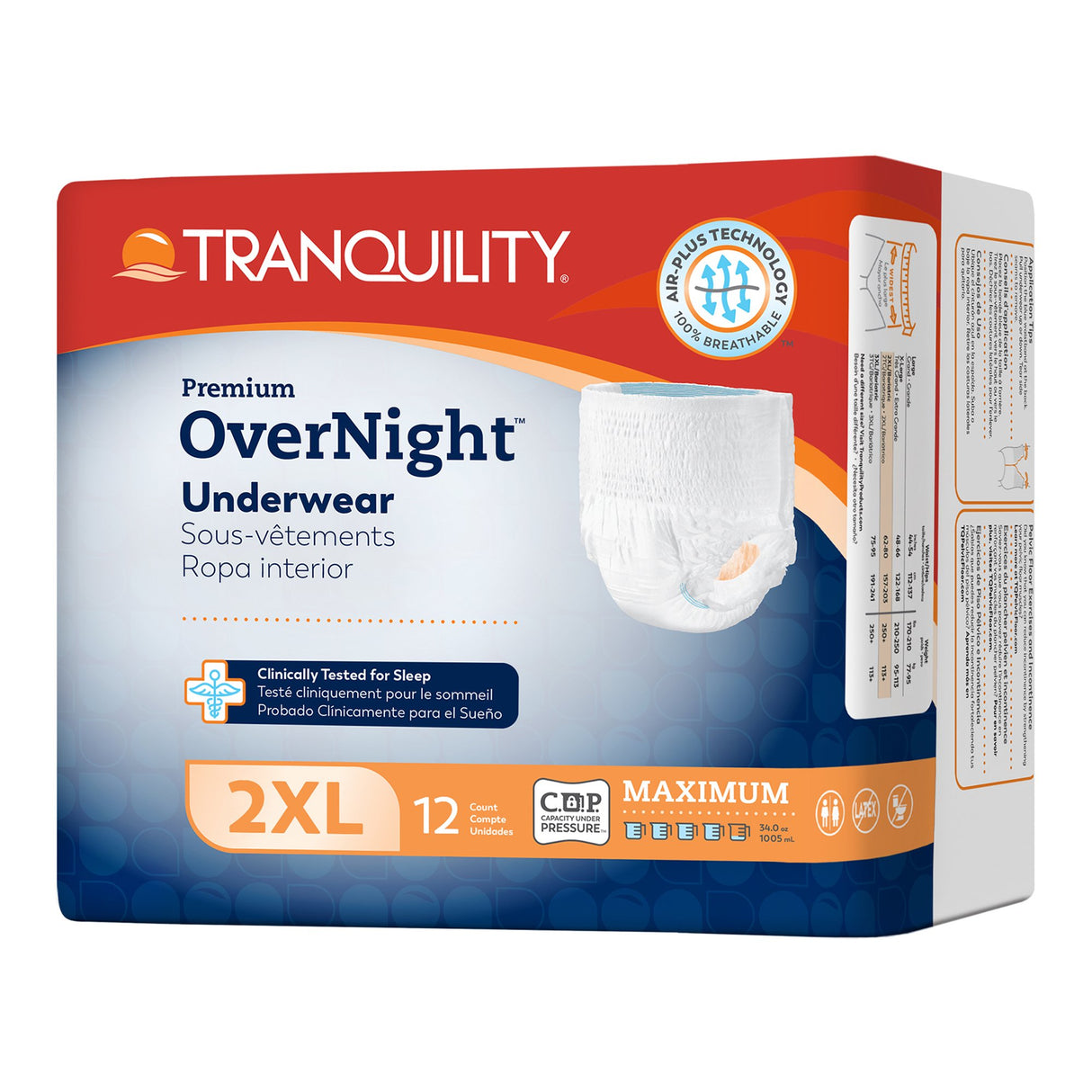 Tranquility Premium OverNight Disposable Absorbent Underwear