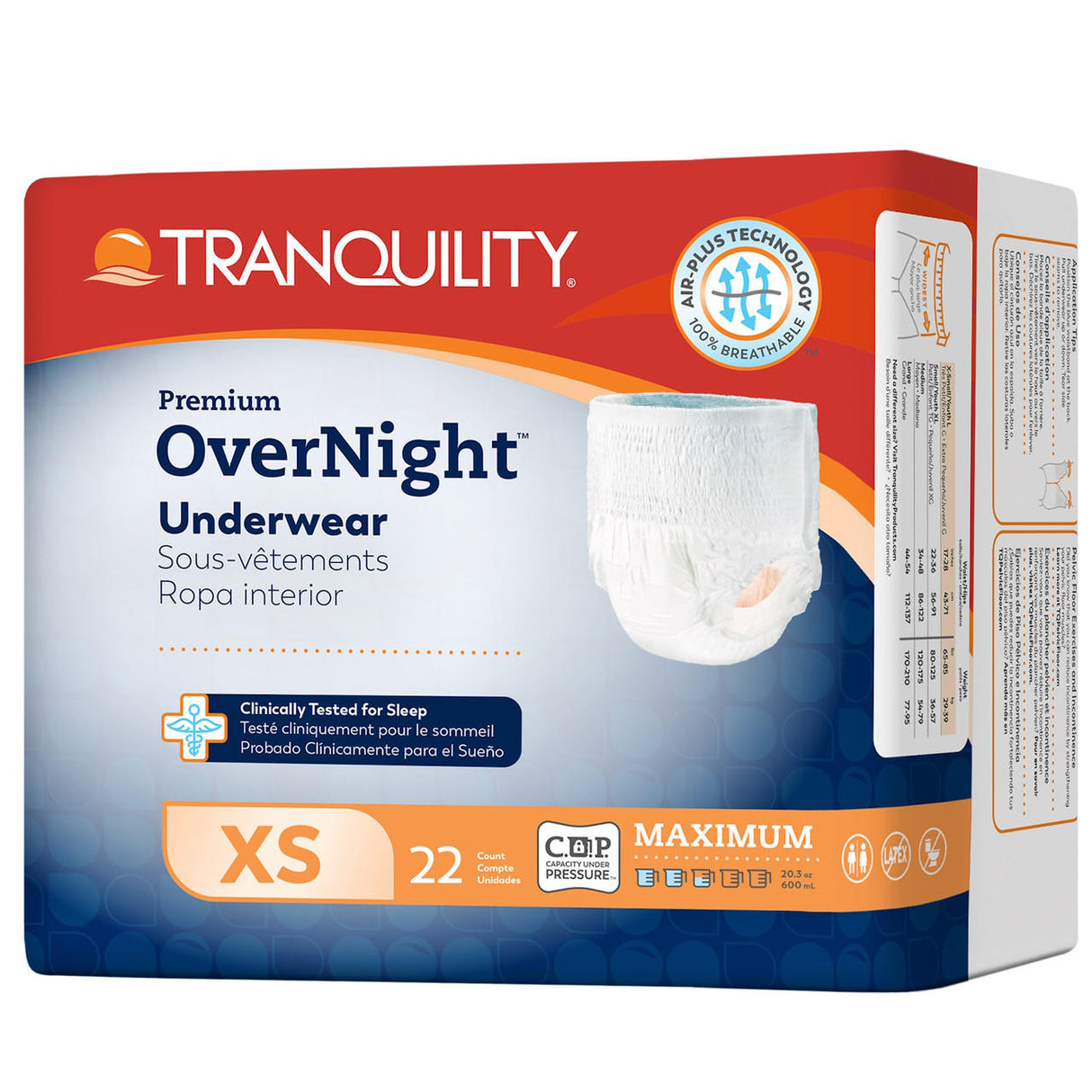 Tranquility Premium OverNight Disposable Absorbent Underwear